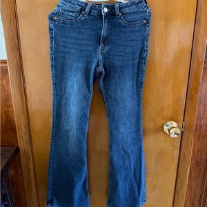 H&M Dark Blue Women's Boot Cut Jeans